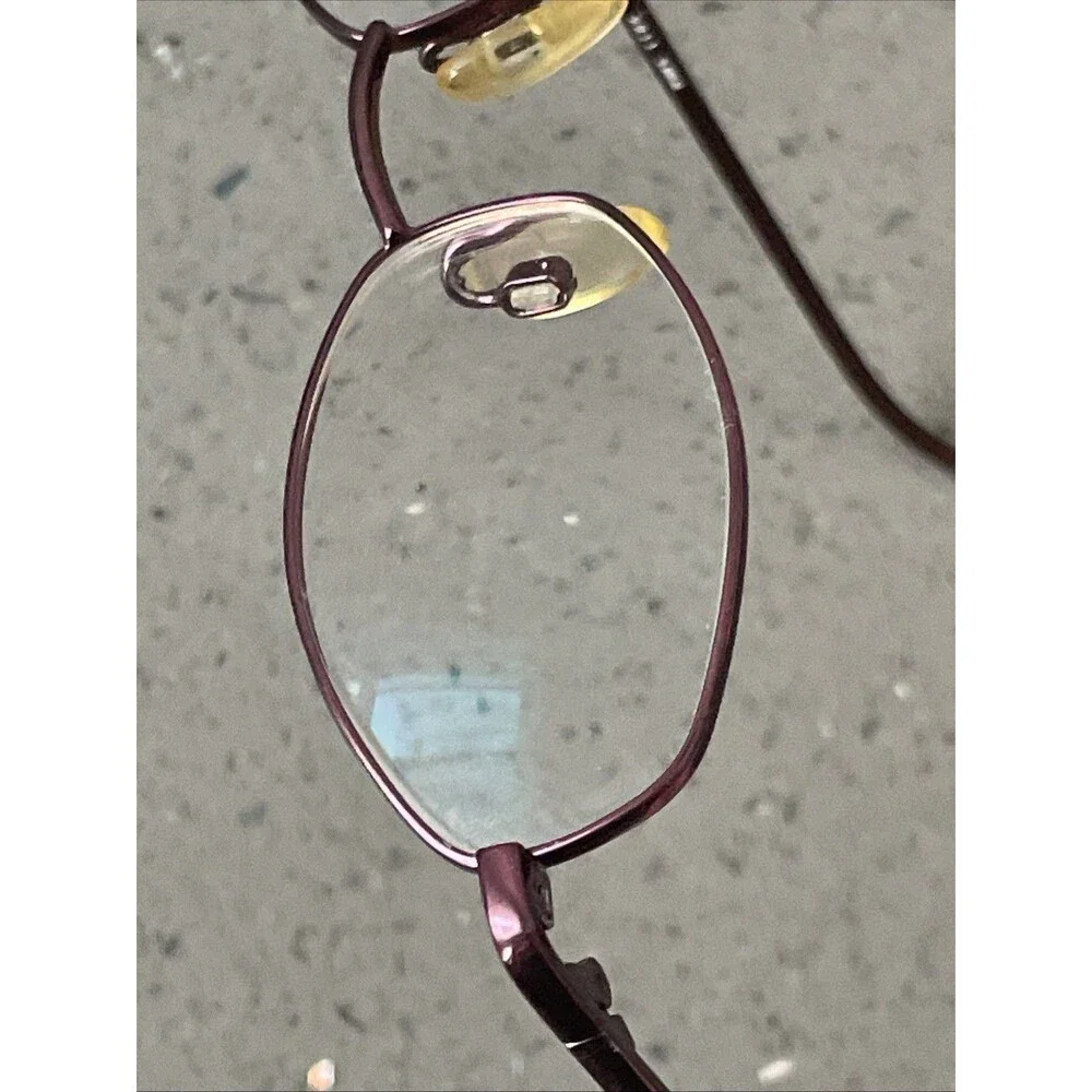 Rims Eyeglasses Frames only T6400 1184 47-20-135 full rim purple Glasses